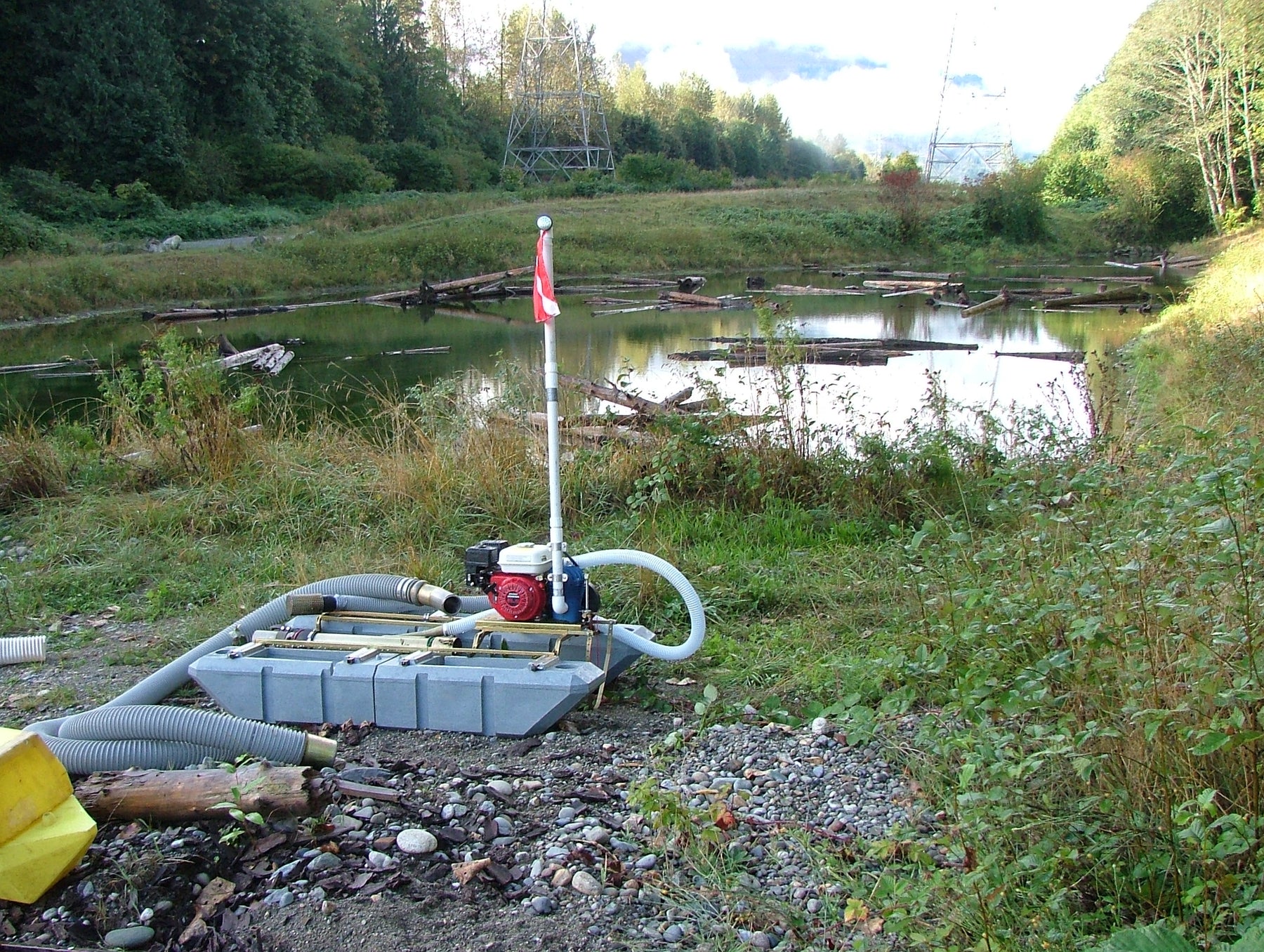 In the Spring it will be time to get ready for Dredging