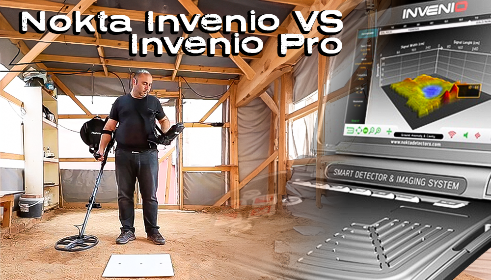 Nokta Invenio vs. Invenio Pro Comparison Chart