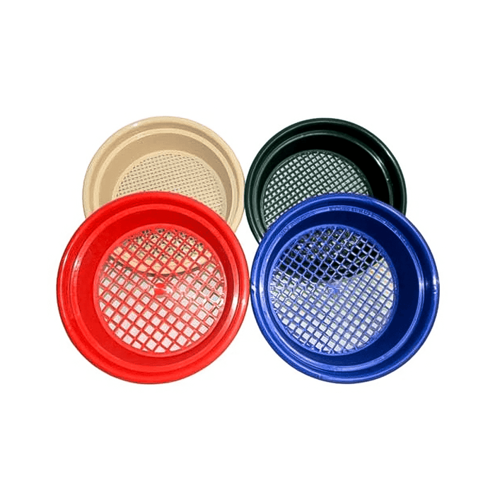 Economy Stackable Seives 1/4", 3/8", 9/16" & 3/4"