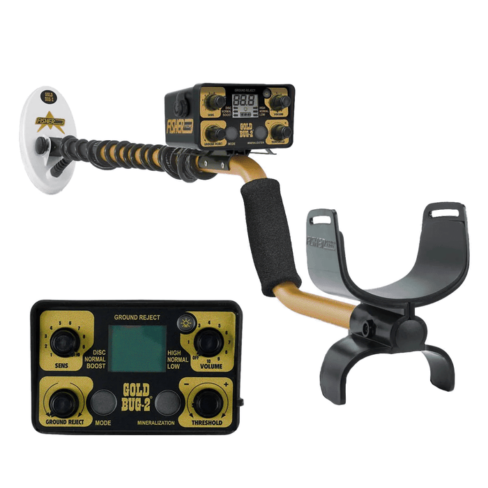 Fisher Gold Bug-2 with 6" Coil 15% off Showroom Demo