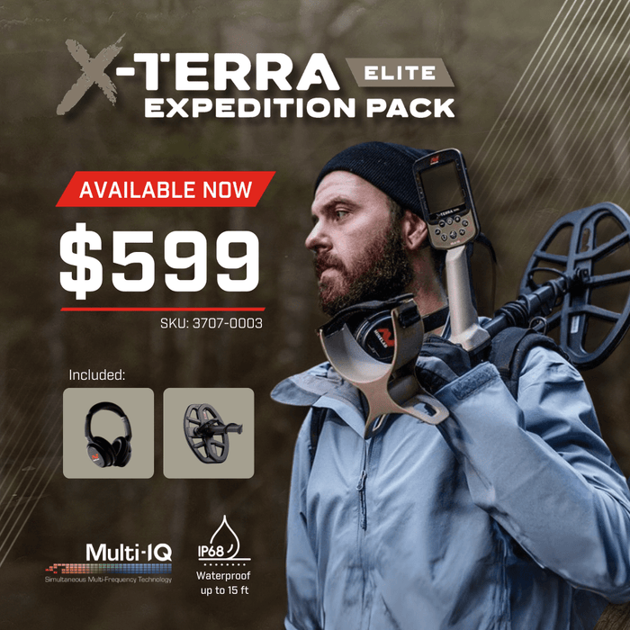 Minelab X-Terra Elite Expedition Pack