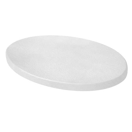 fisher 6.5" coil cover (gold bug 2 ) white