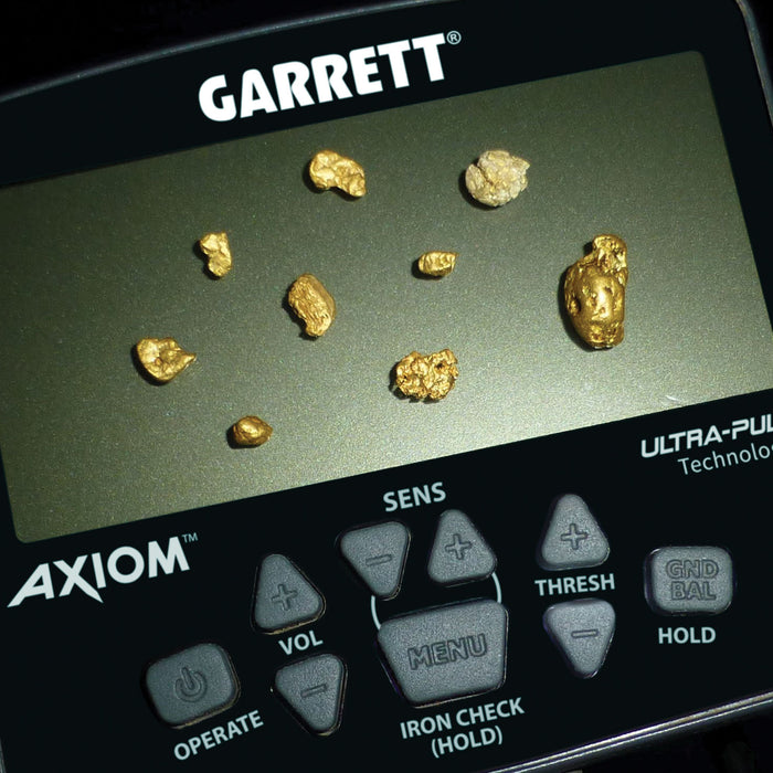 The Garrett AXIOM vs Minelab GPX 6000