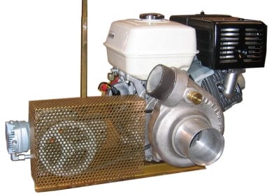 gx390 honda engine, pump & compressor w/electric start p3513hec