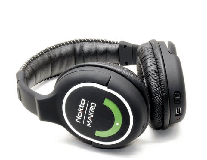 nokta makro 2.4ghz wireless headphones green edition for the anfibio and kruzer metal detector series